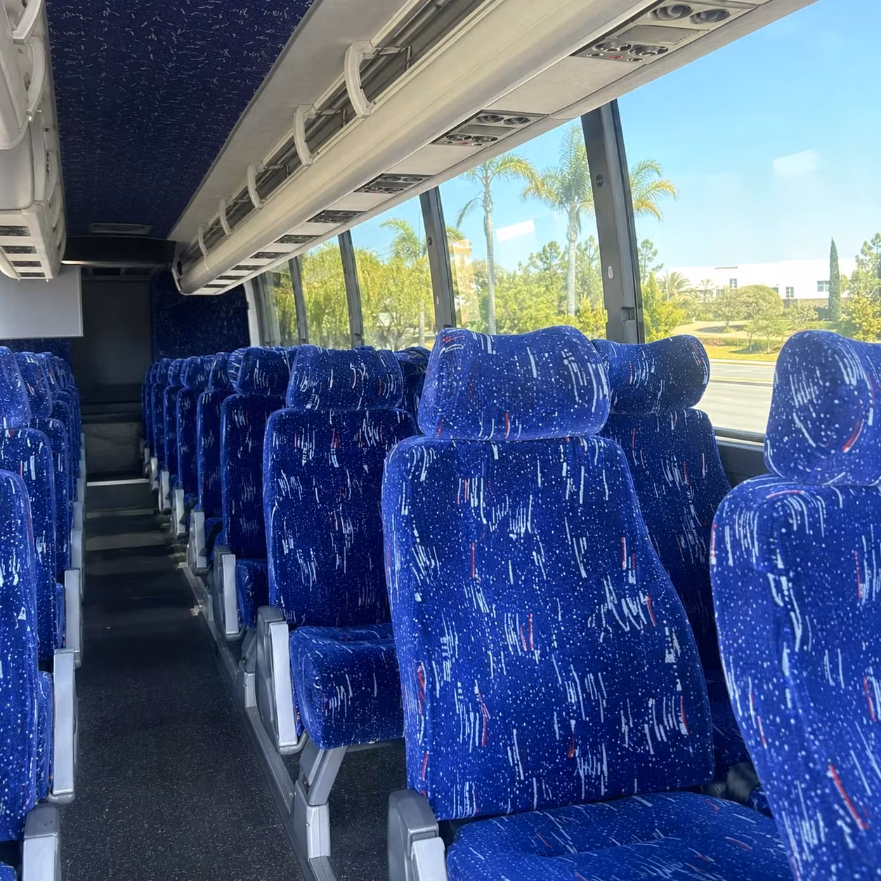 pembroke pines charter bus interior
